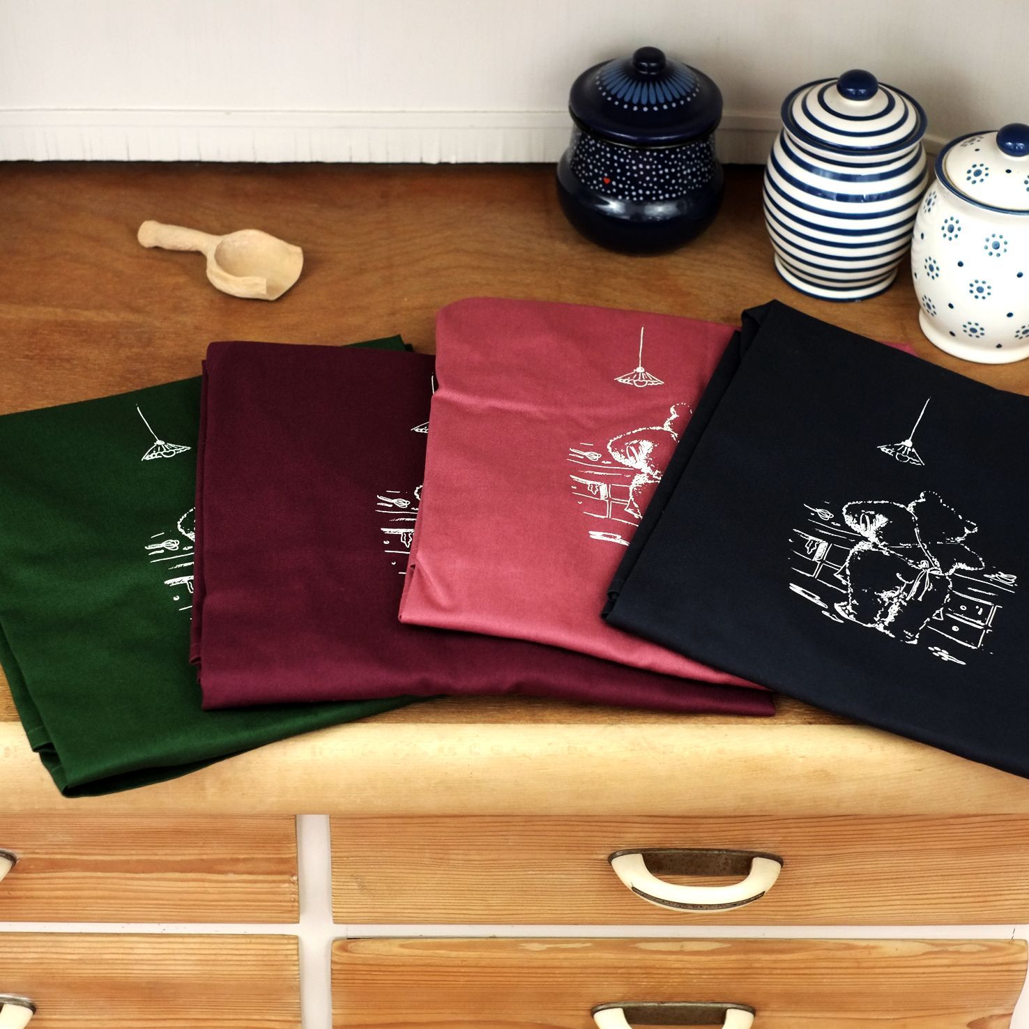 Unisex Küchenschürze "Küchenbär"