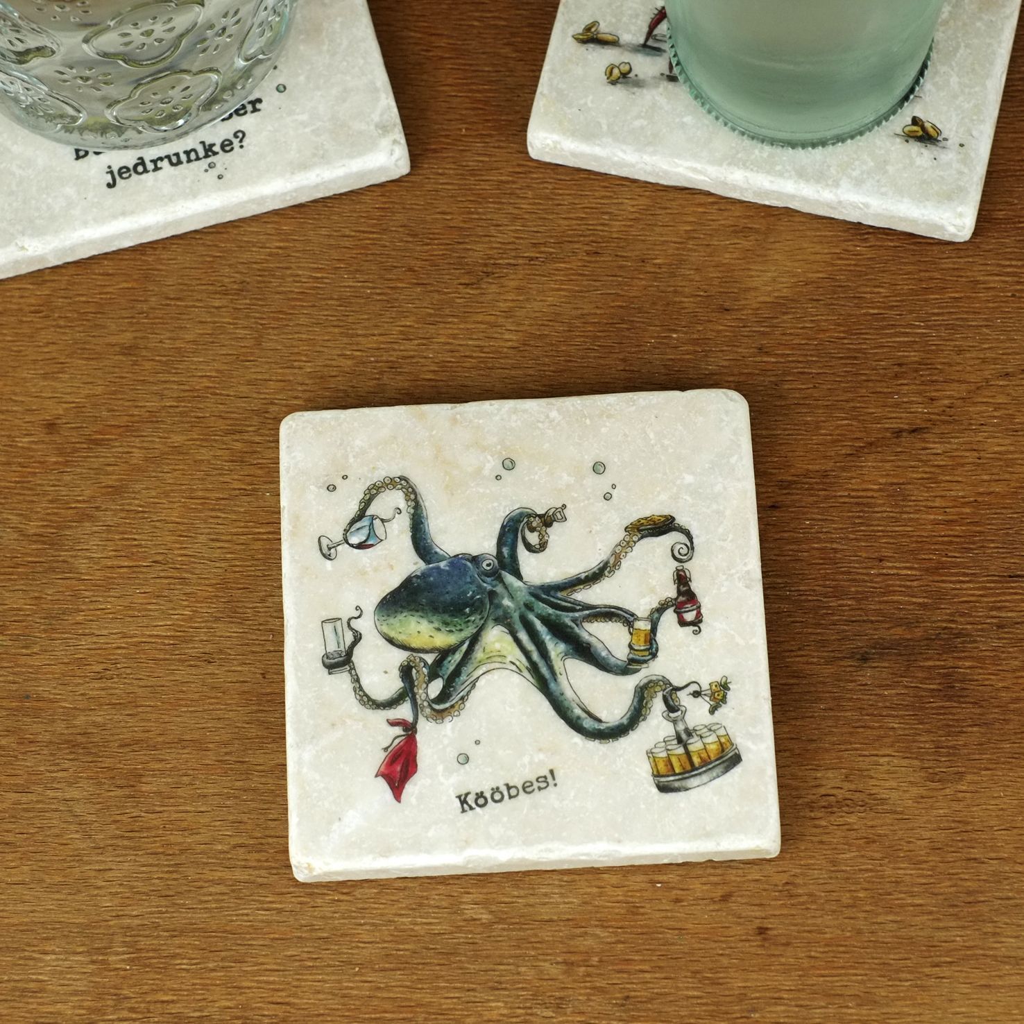 Untersetzer "Köbes" aus der Serie "Kölsche Fische"