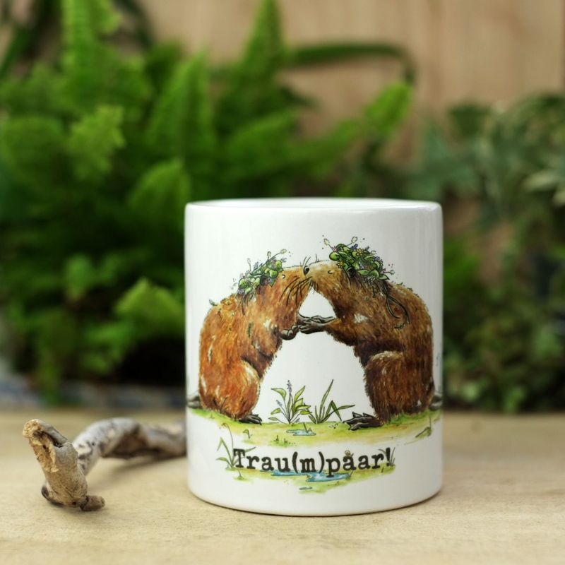 Spardose "Biberhochzeit 3"