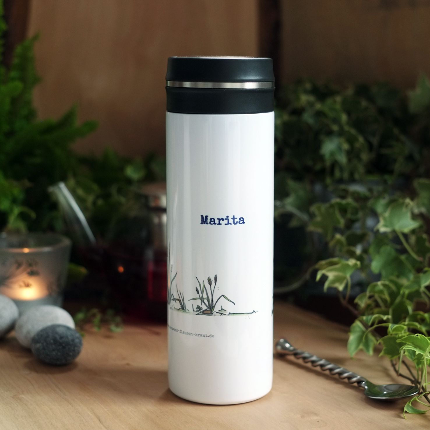Personalisierte Thermosflasche