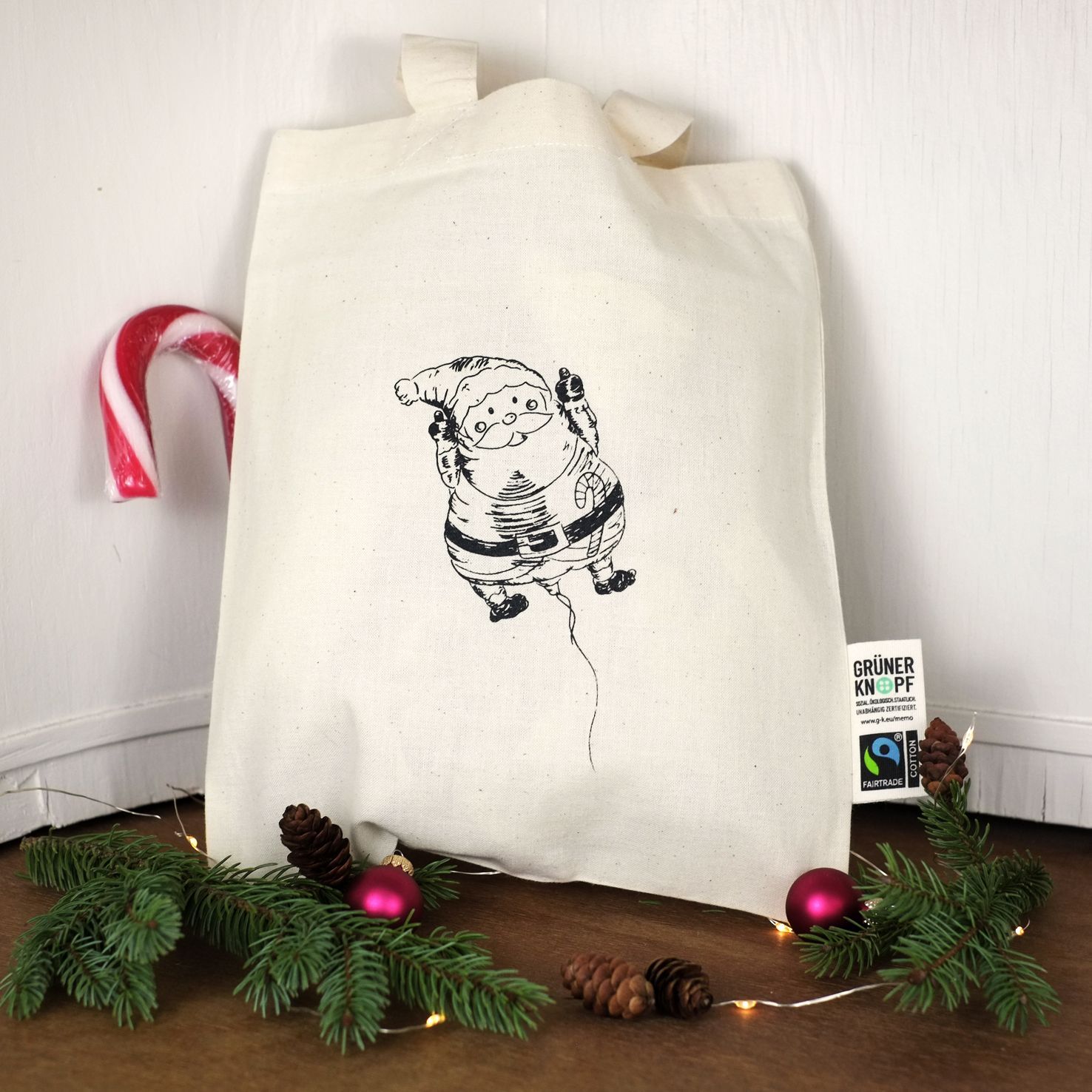 Kindertasche "Weihnachtsmann"