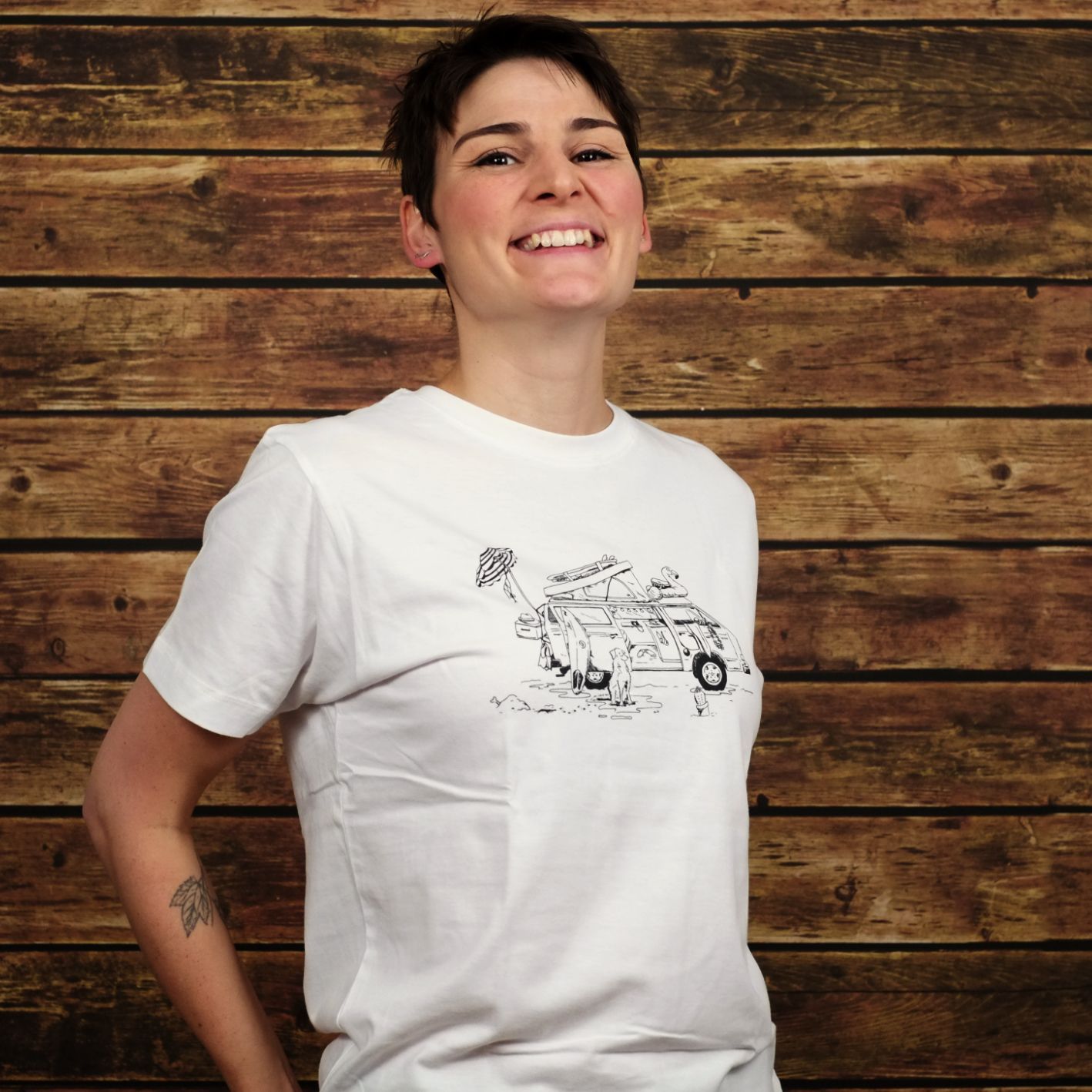 Unisex Organic T-Shirt Unisex Organic T-Shirt "Strandbulli" White