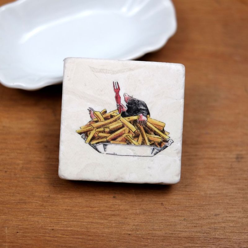 Magnet Magnet "Frittenbad"