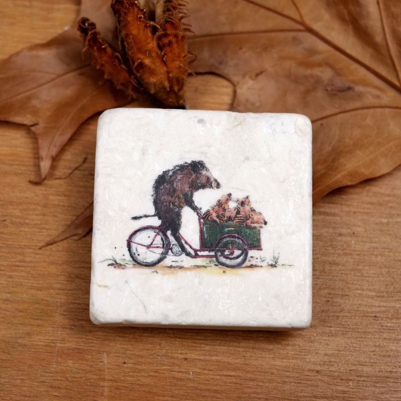 Magnet Magnet "Cargo-Sau" aus der Serie "Radtypen"