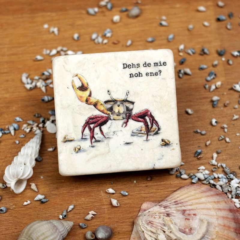 Magnet Magnet "Winkerkrabbe" aus der Serie "Kölsche Fische"