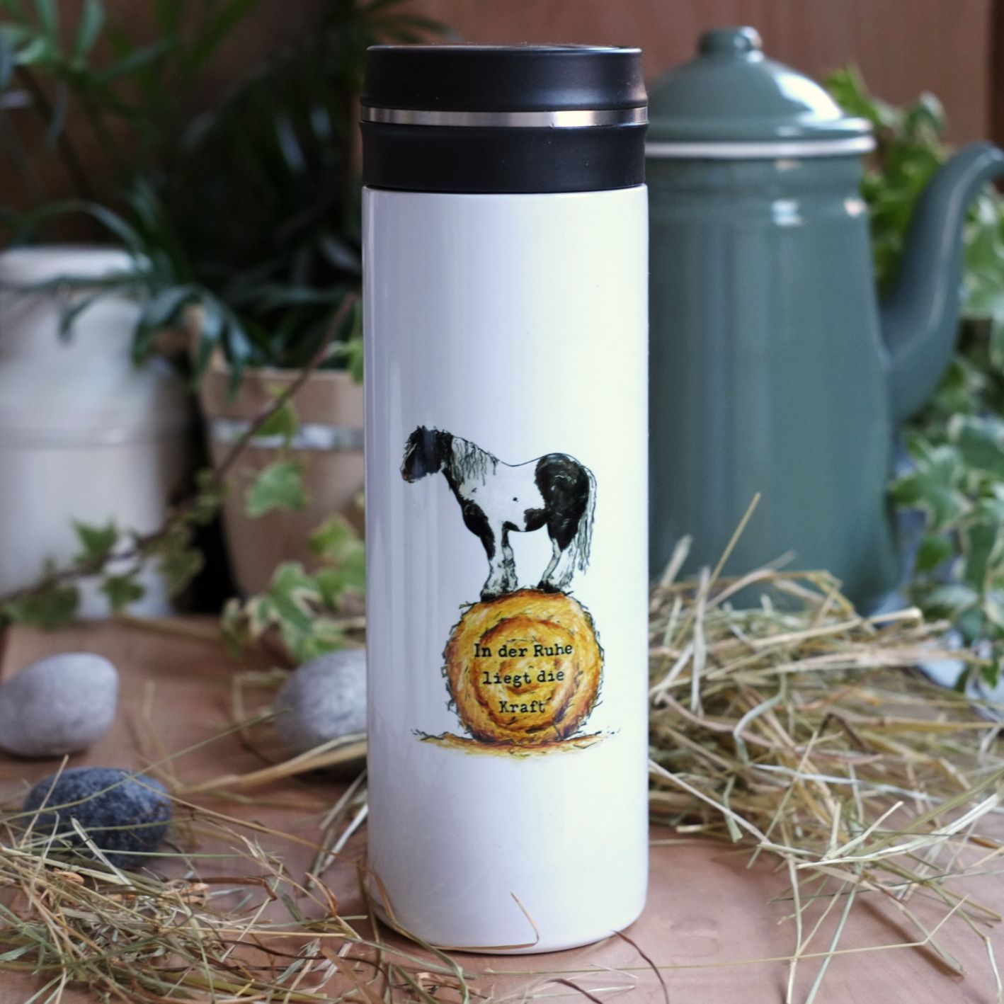 Edelstahl-Thermosflasche Edelstahl-Thermosflasche "Dunja"