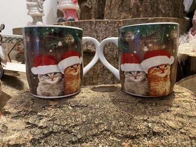 Mug Chat de Noël