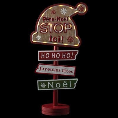 Pancarte lumineuse stop