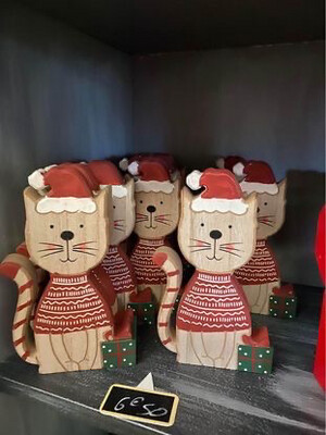 Vieille Poupée De Noël Allemande En Coton - Déco Sapin Vintage Des Années 40 - Ours Multicolore