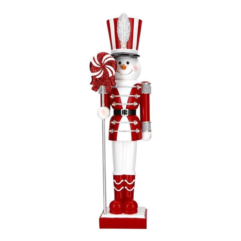 Casse noisette candy bonhomme de neige 64cm