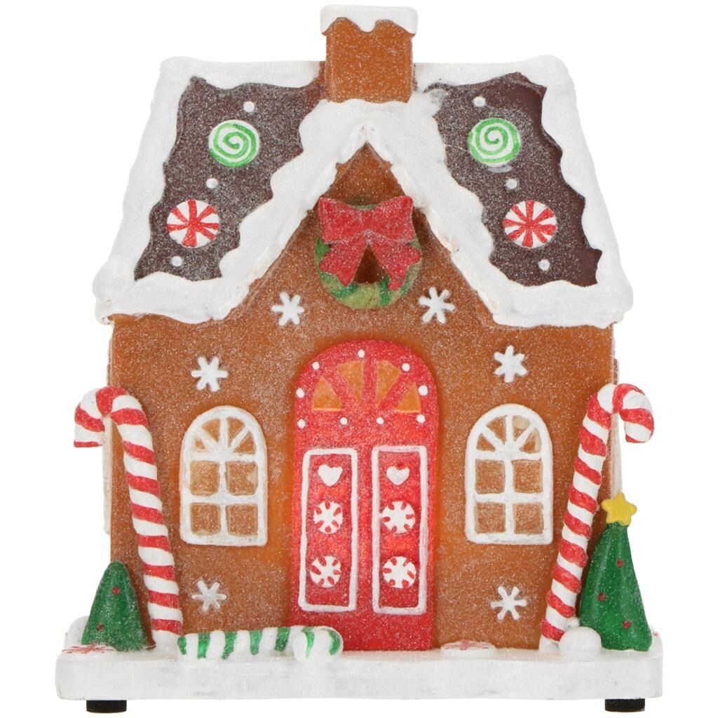 Déco De Noël LED Beliani – Canne En Métal Rouge/blanc, IP55 Int/ext