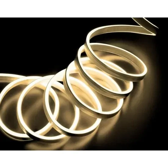 Tube neon blanc chaud