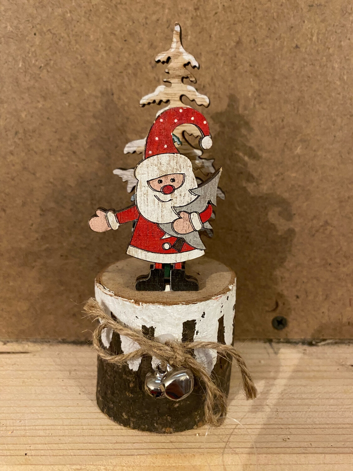 Lot De Figurines Père Noël Vintage - Déco Sapin De Noël - Occasion