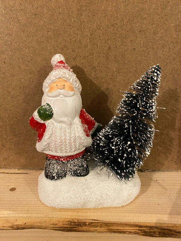 Père Noël  céramique à led