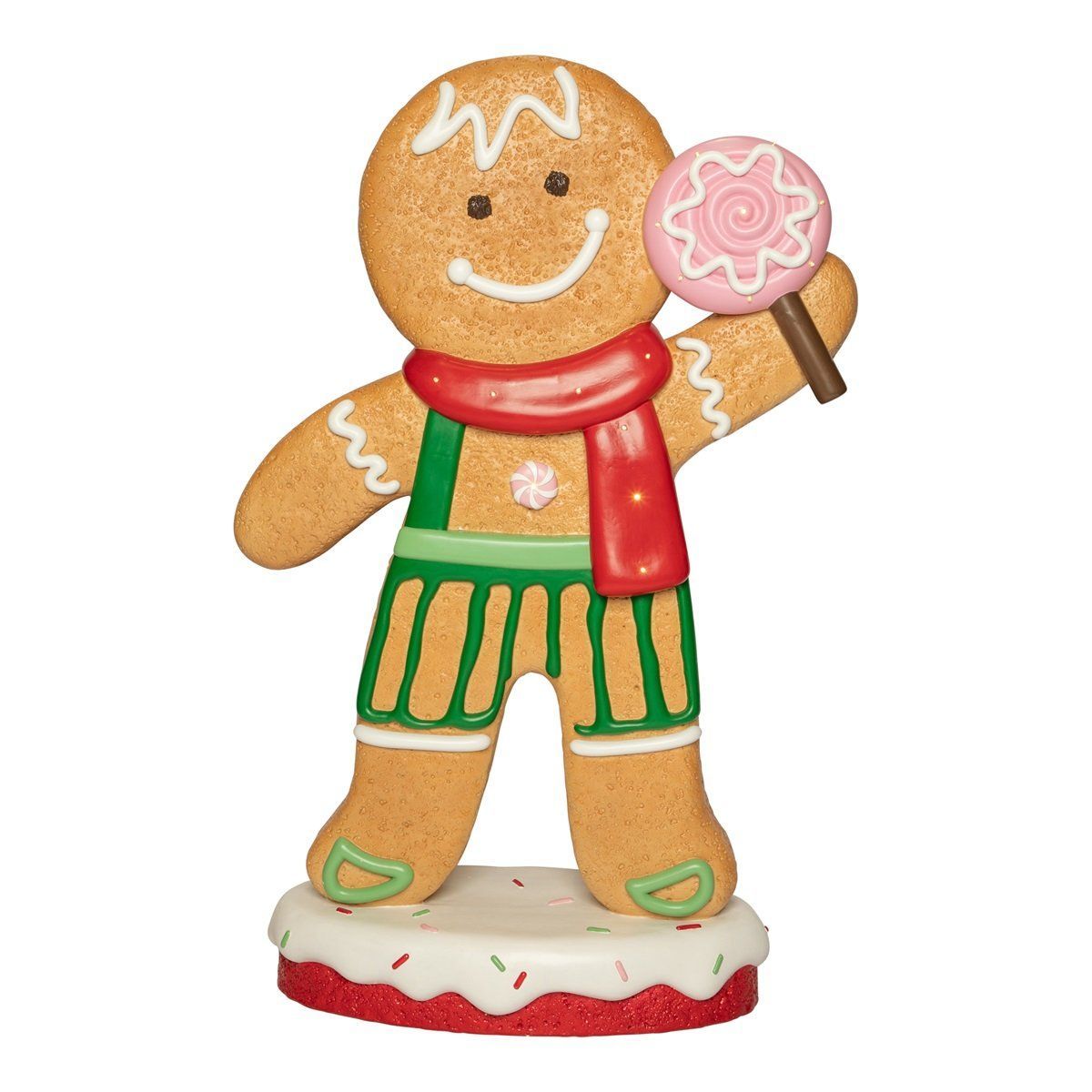 Gingerbread boy 150 cm fiberglass