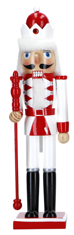 Nutcracker Soldiers  Wood Red-White