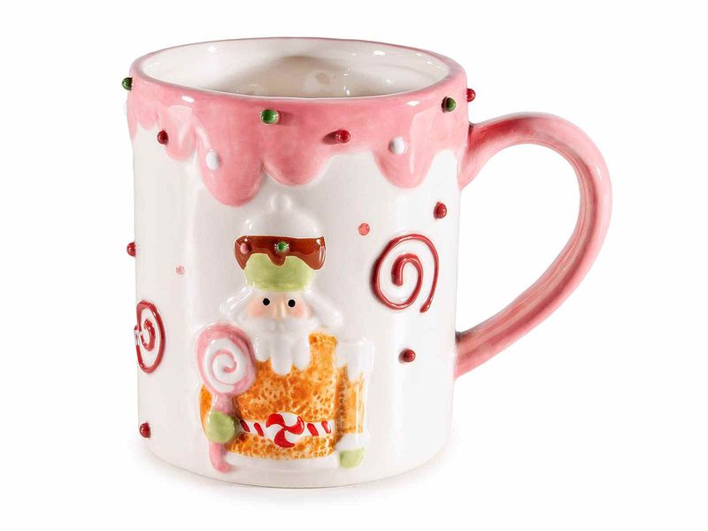 Lot de 2 mugs sweet candy casse-noisette