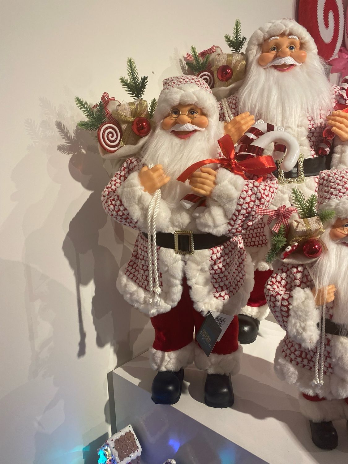 Père noël rouge et blanc 60cm