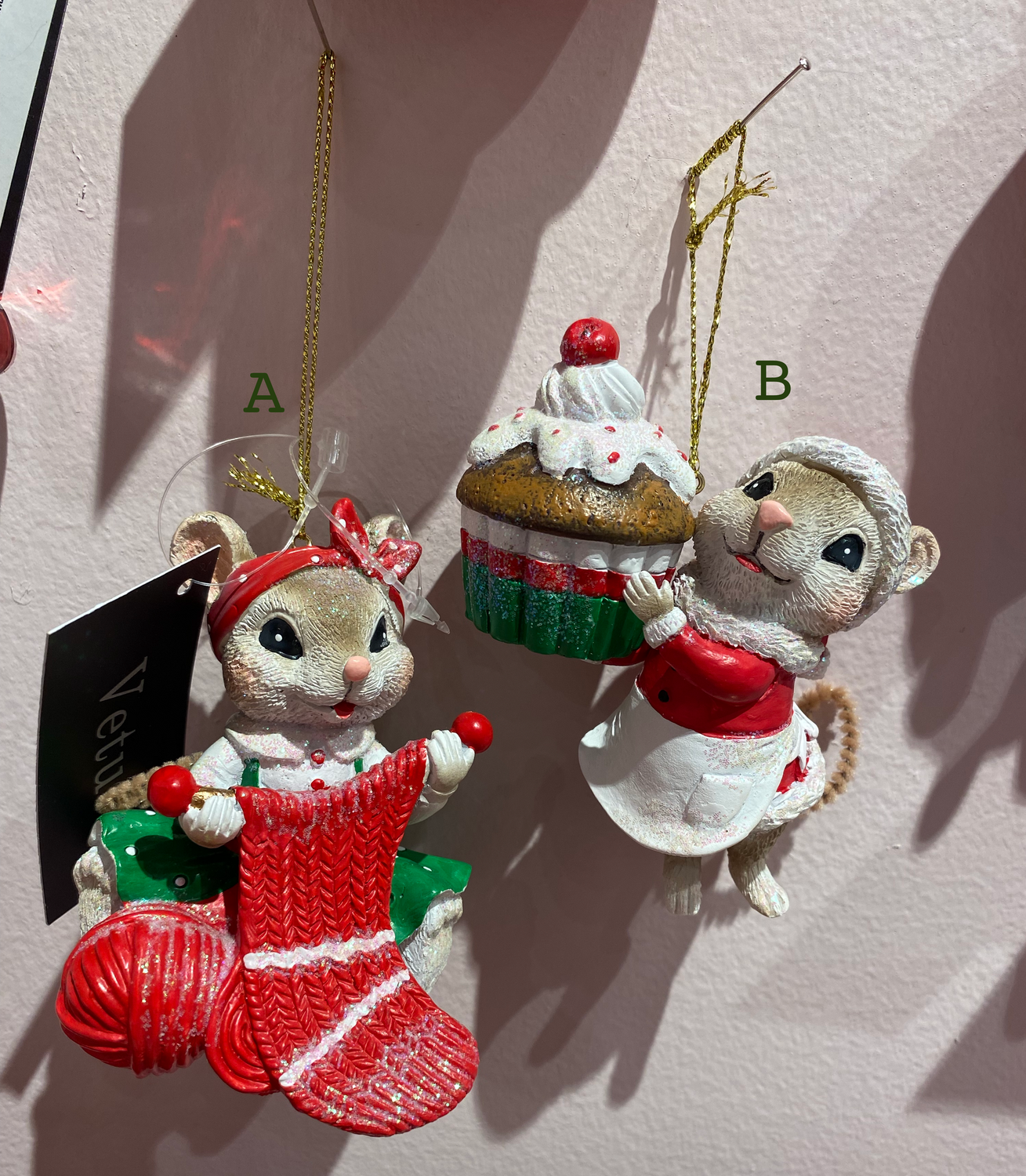 Souris tricot - Souris gateau