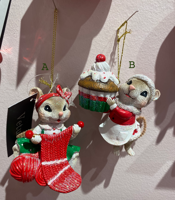 Souris tricot - Souris gateau