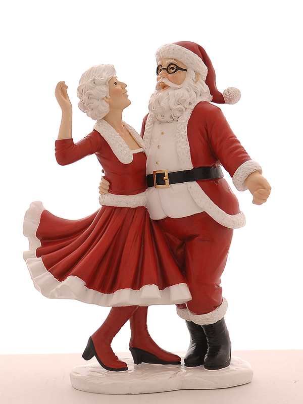 Père et Mère Noël dansant le twist