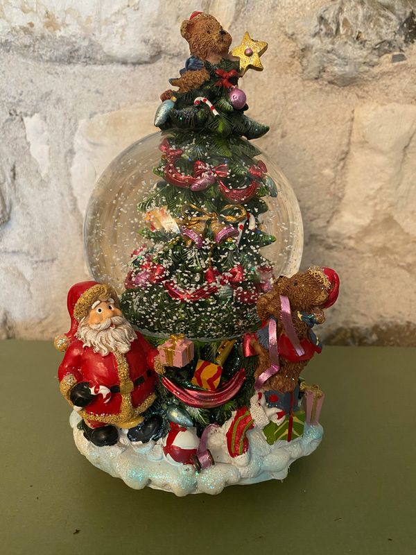 Boule à neige sapin