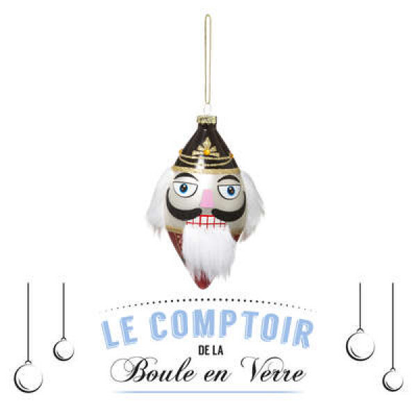 Boule casse noisette en verre Boule casse noisette en verre