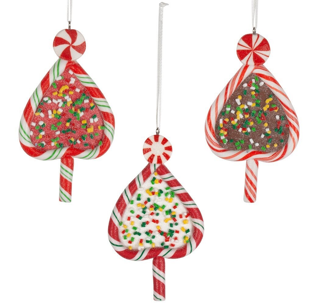 Lot de 3 Candy sapin Lot de 3 Candy sapin