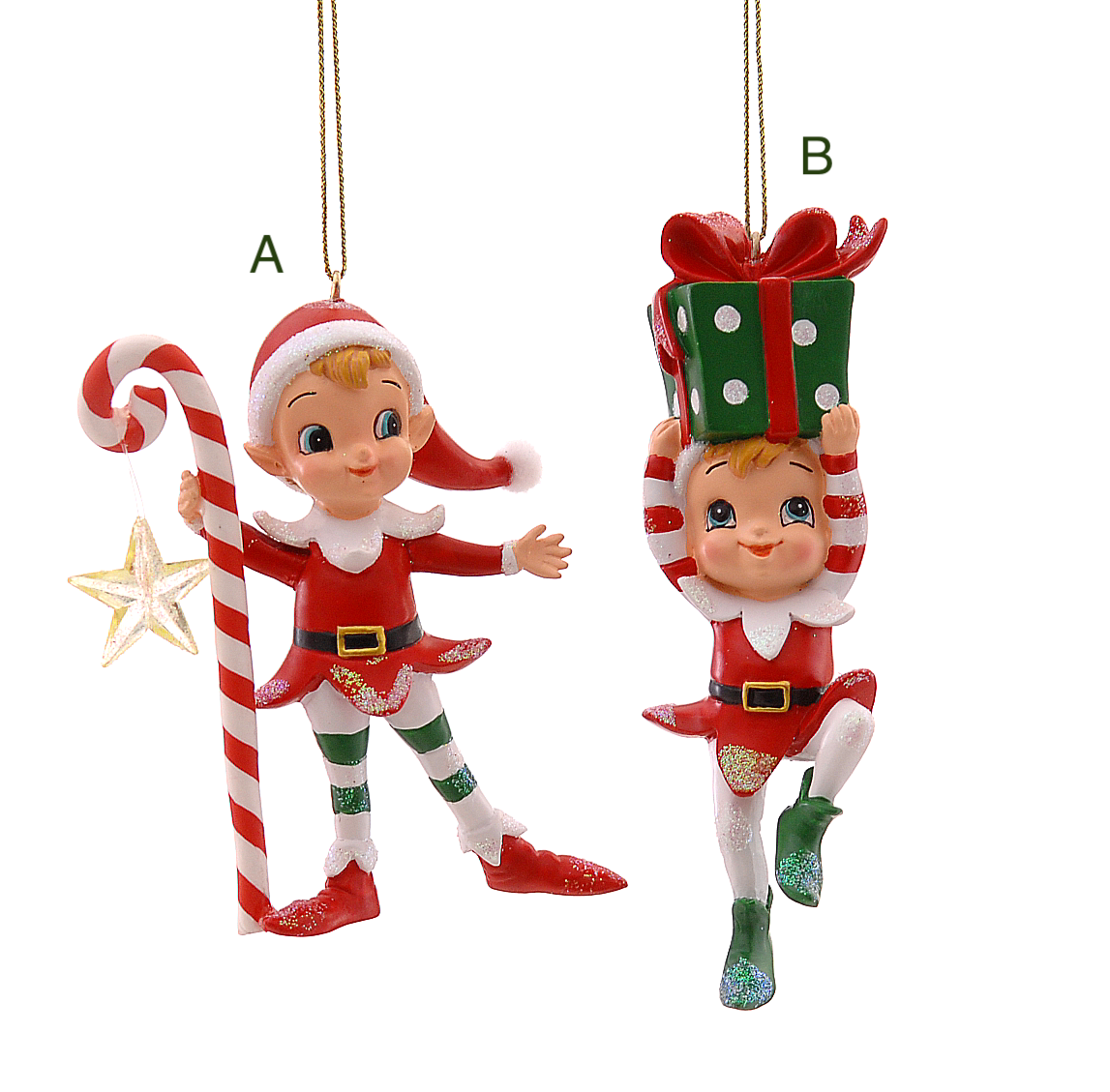 Lutin cadeau- Lutin candy cane Lutin cadeau- Lutin candy cane