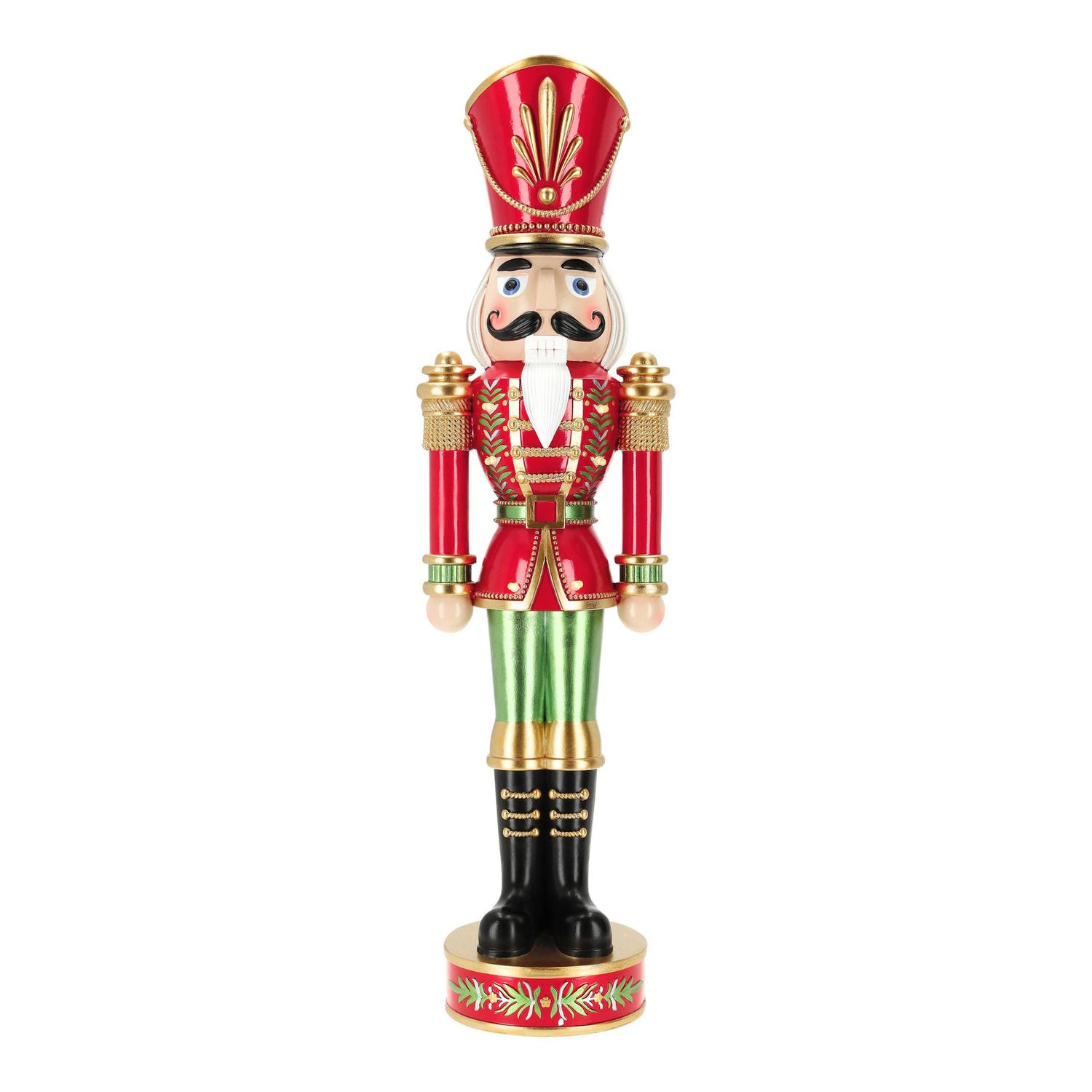 Casse-noisette Képi rouge LED  – 61 cm