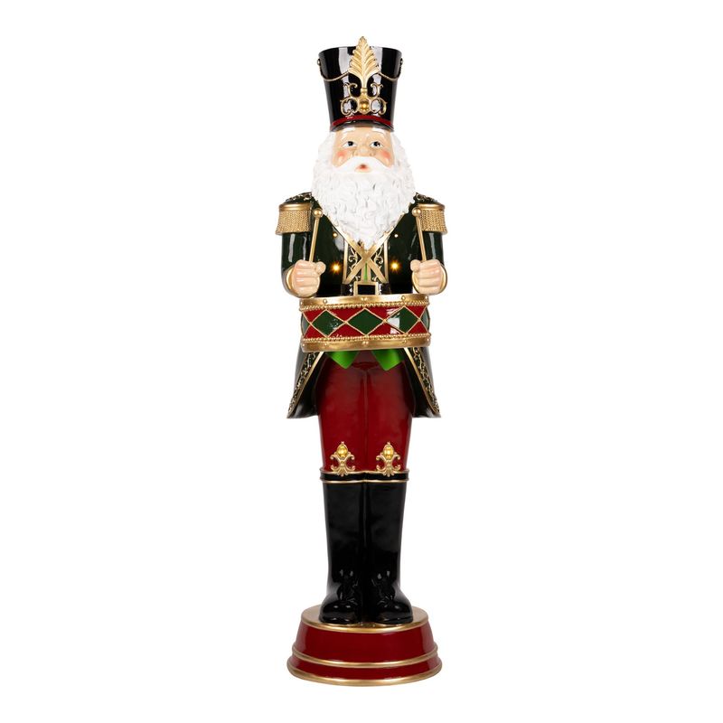 Casse-noisette Royal Père Noël avec tambour