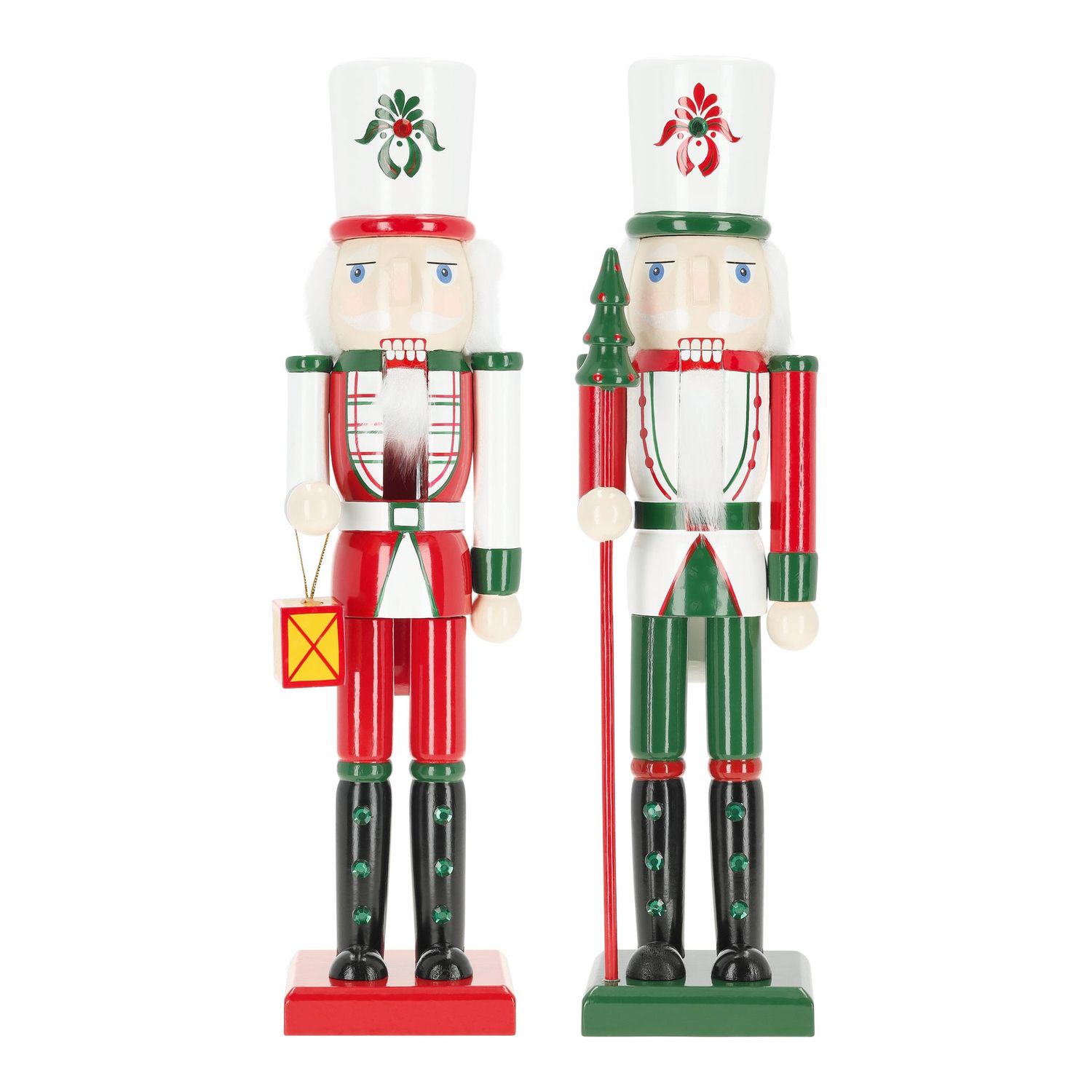 Lot de 2 casse noisettes bois-38,5 CM Lot de 2 casse noisettes bois-38,5 CM