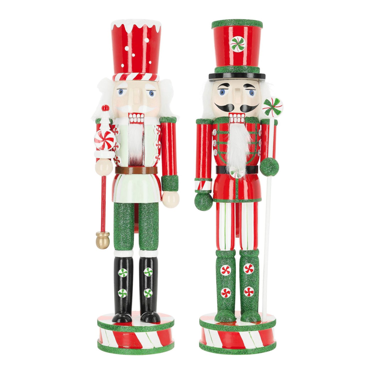 Lot de 2 casse noisettes bois-38,5 CM Lot de 2 casse noisettes bois-38,5 CM