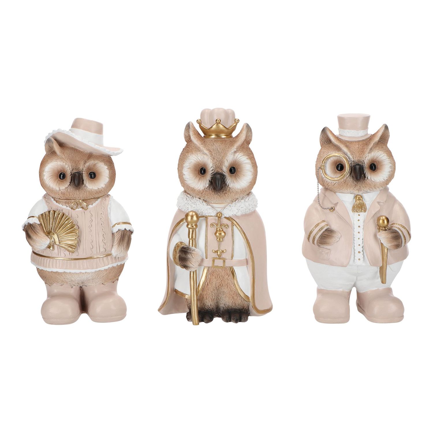 Hiboux Royal – Décoration de Noël élégante et féerique Hiboux Royal – Décoration de Noël élégante et féerique