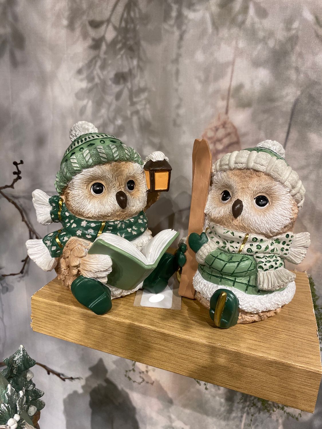 Lot de 2 Hiboux