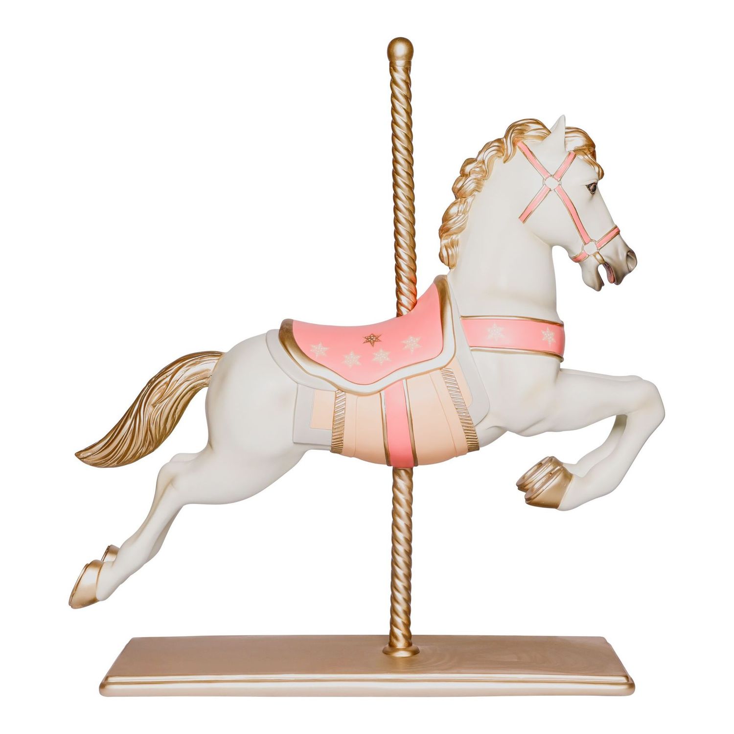 Cheval de carrousel de Noël Cheval de carrousel de Noël