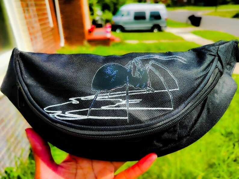 Spider Fanny Pack with Web