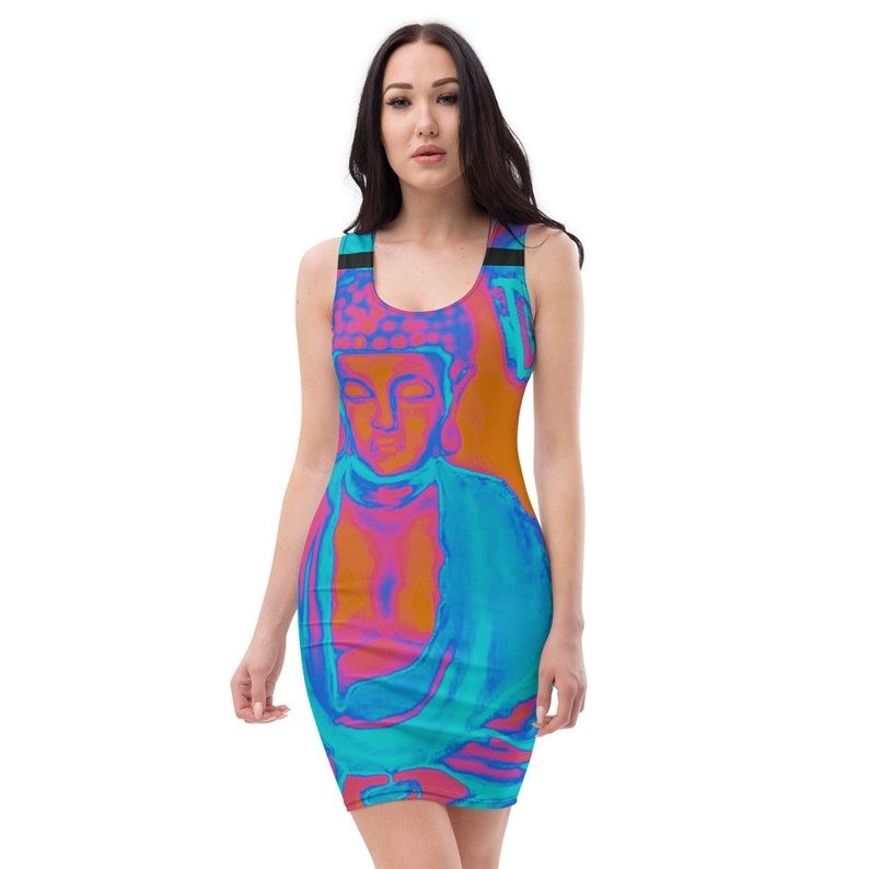 Buddah Inverted Colors Dress
