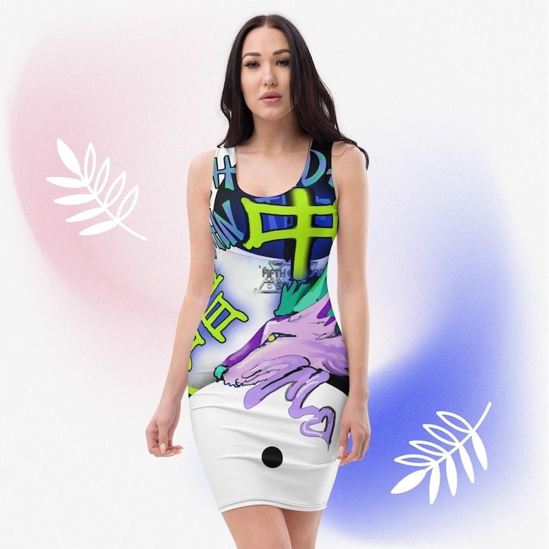 Yin Yang Dragon Dress