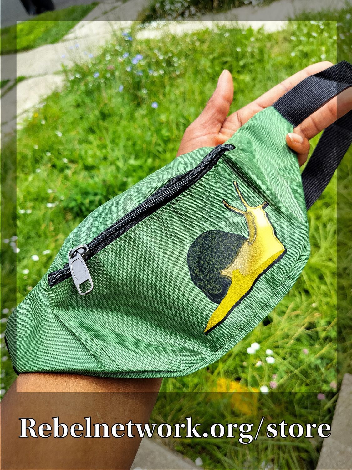 Snail Fanny Pack (Green)