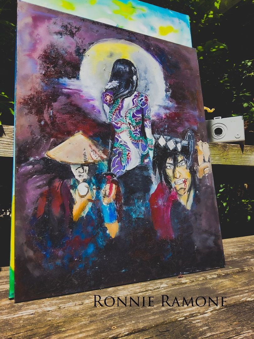 Ninja scroll classic anime art