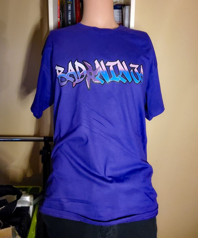 Bad Ninja Purple Tee