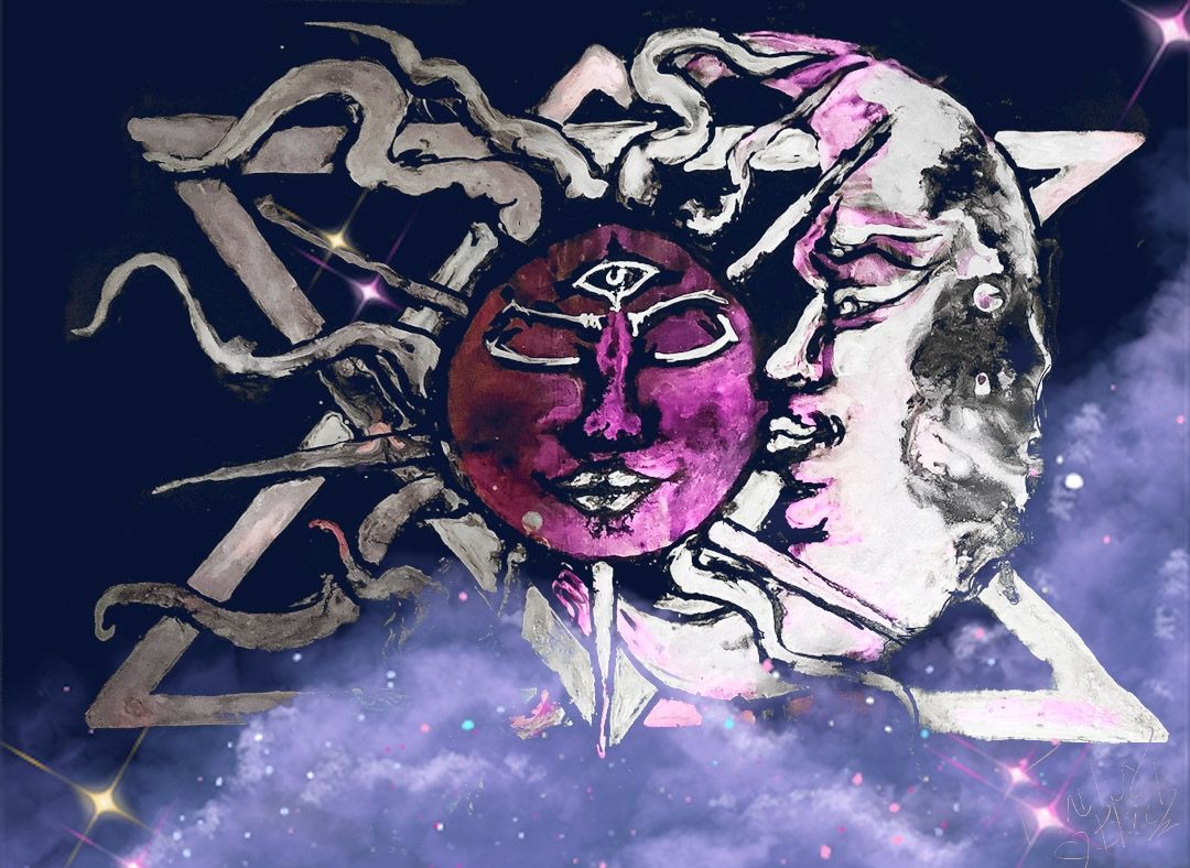 Lunar Balance Print