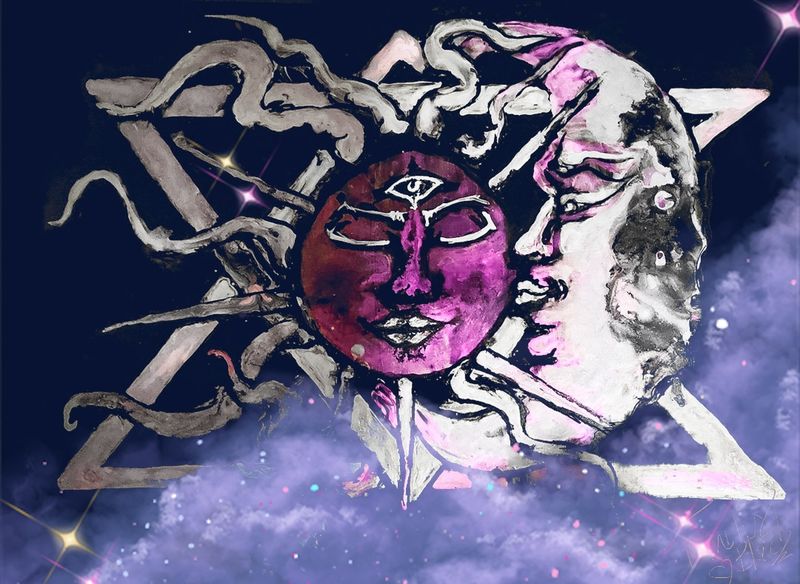 Lunar Balance Print