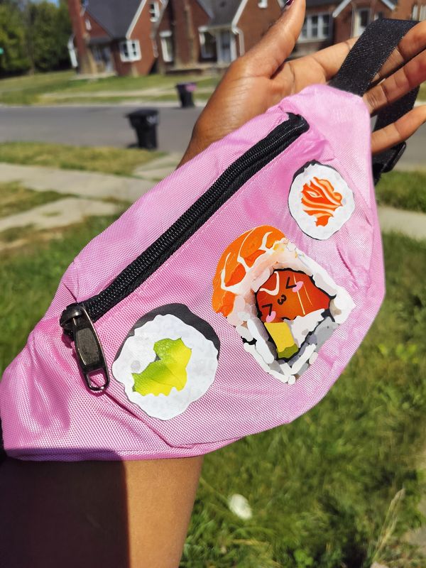 Kawaii Sushi Fanny Pack