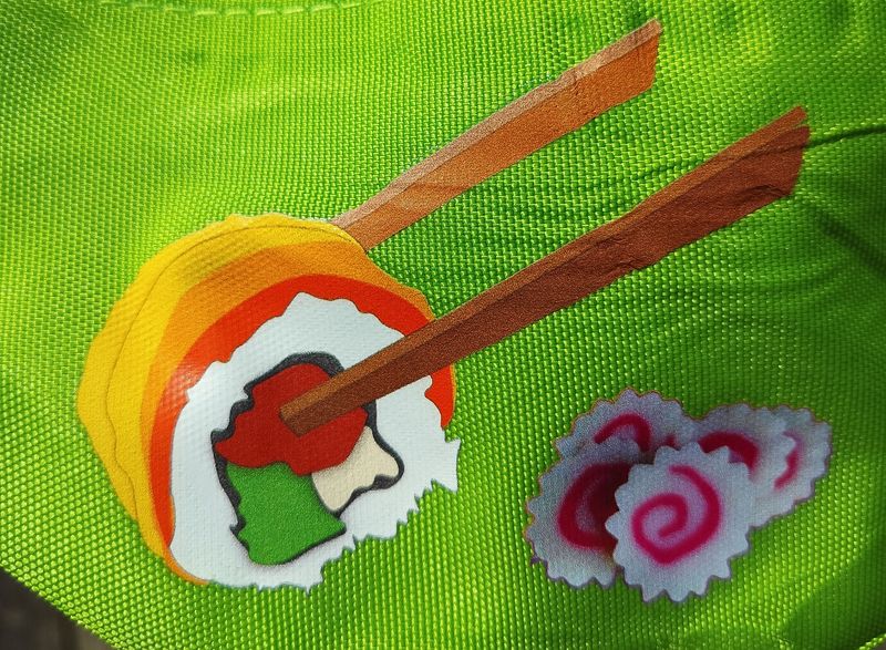 Kawaii Sushi Fishcake Fanny Pack