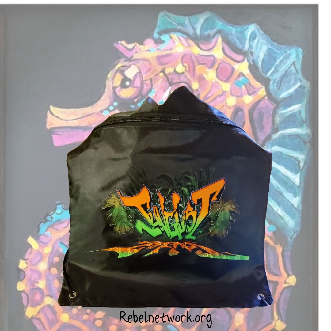 Junglist Drawstring BookBag