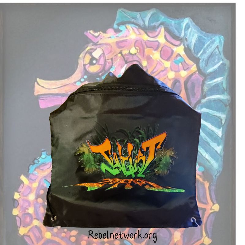 Junglist Drawstring BookBag