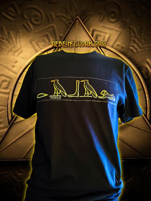 Rebelz Egyptian Heiroglyph Shirt