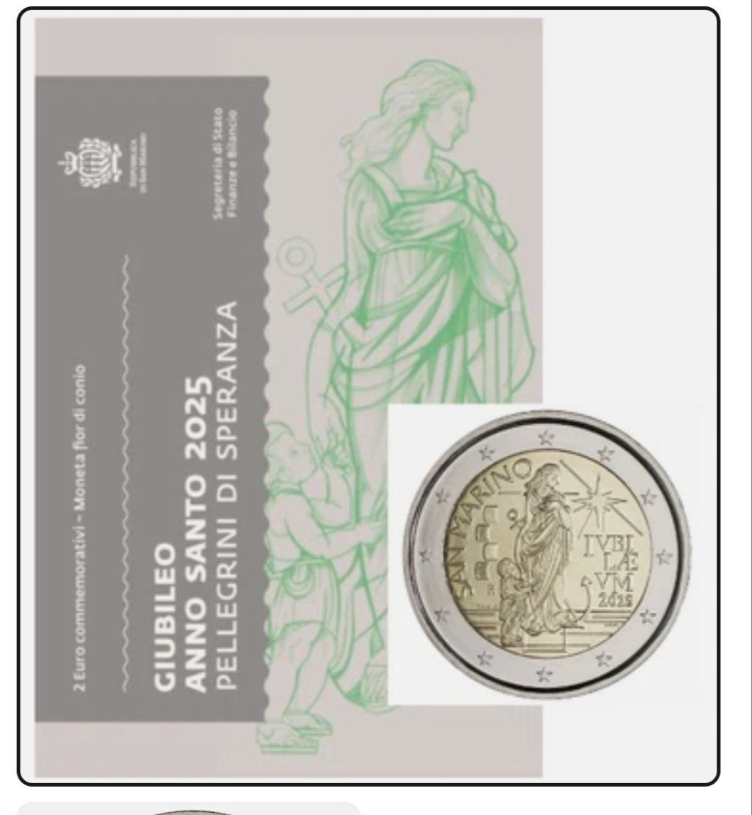 BU  2 € Saint Marin 2025